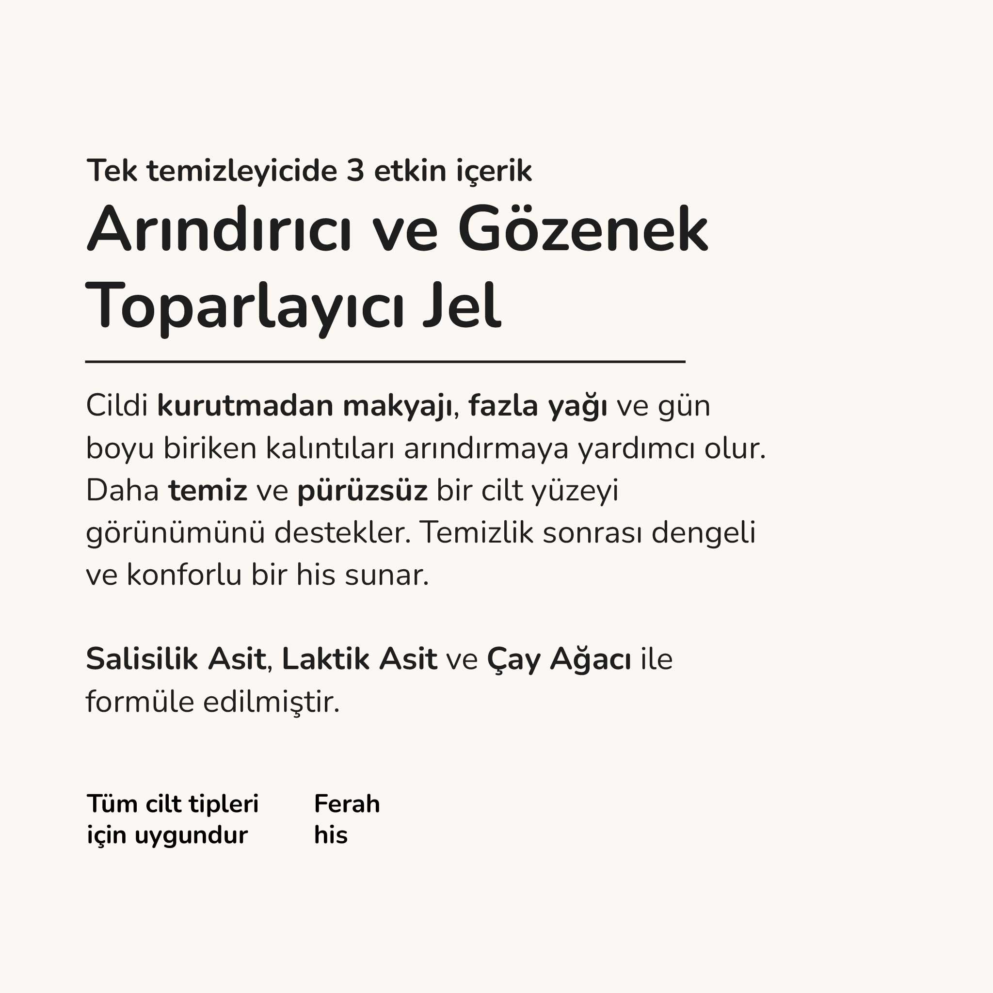 Arındırıcı Jel Temizleyici