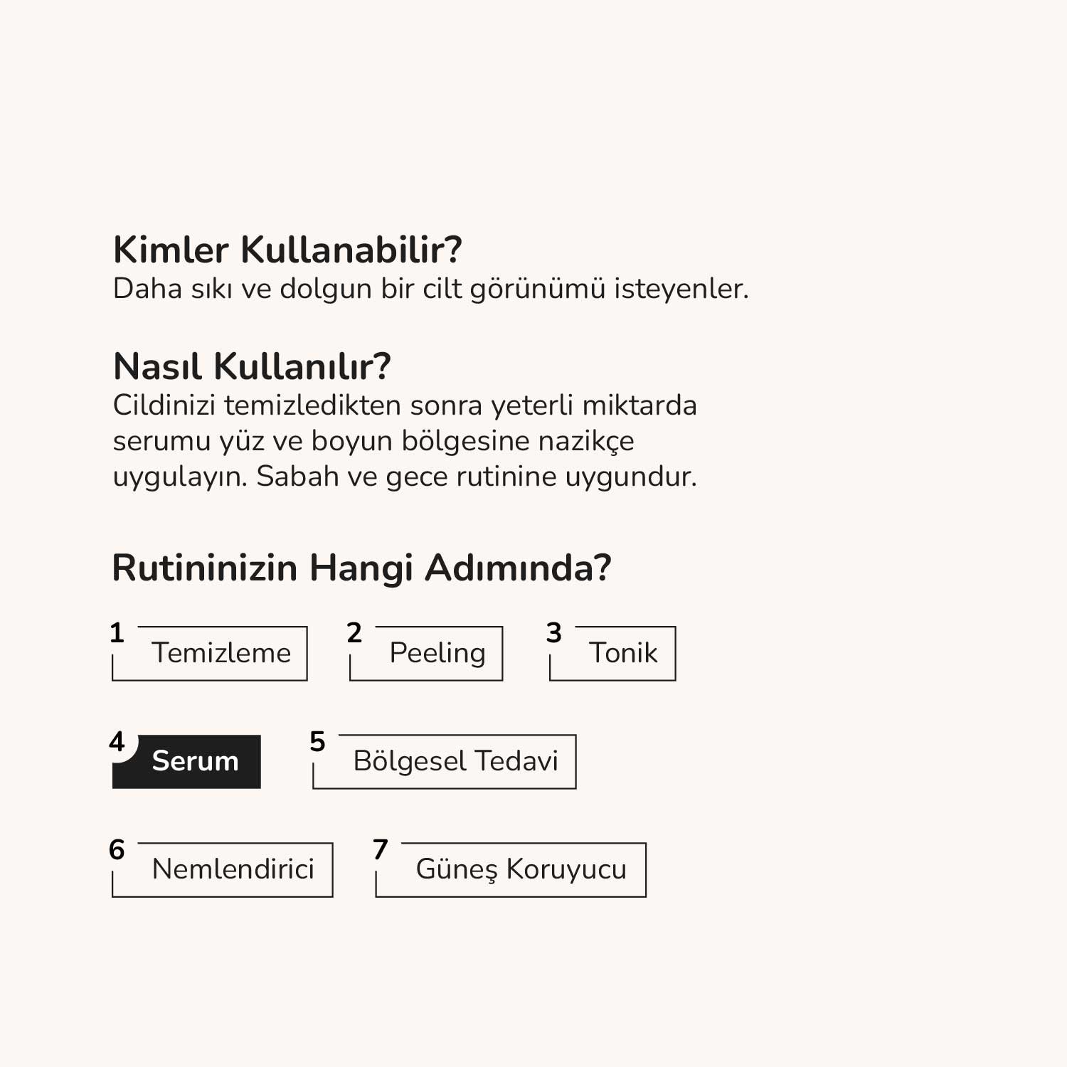 Kolajen Sıkılaştırıcı Serumu