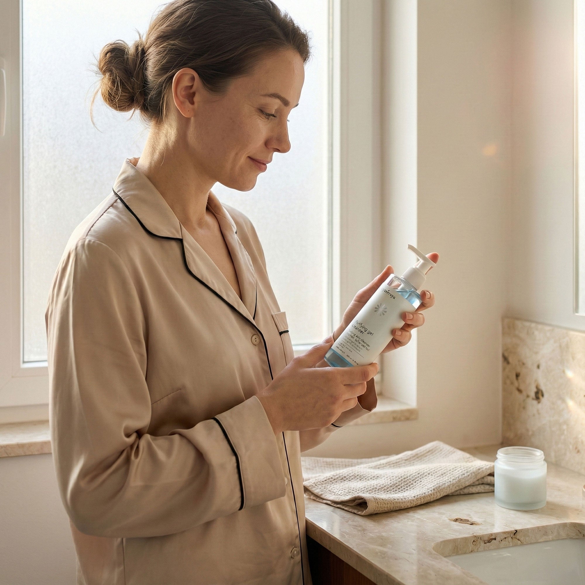 Purifying gel cleanser