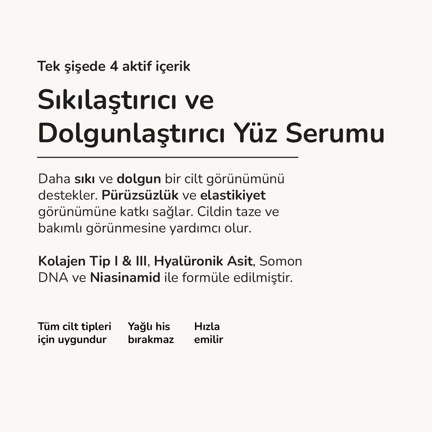 Kolajen Sıkılaştırıcı Serumu