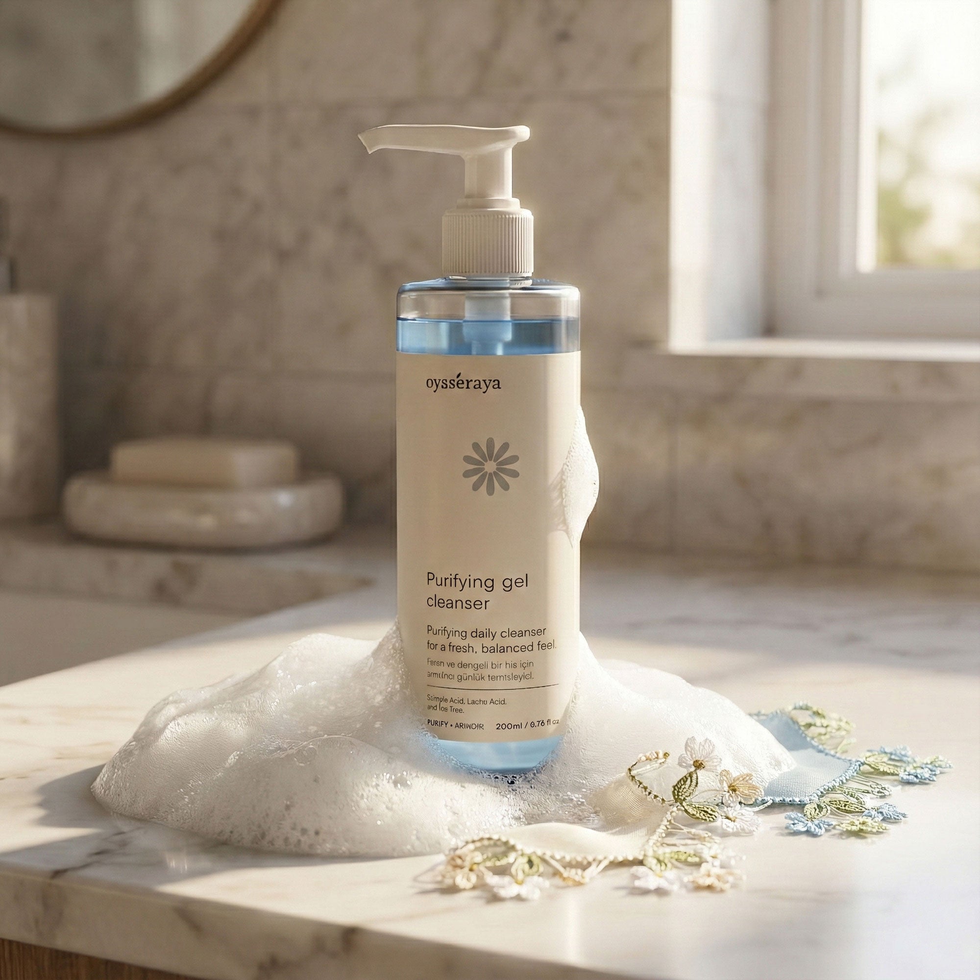 Purifying gel cleanser