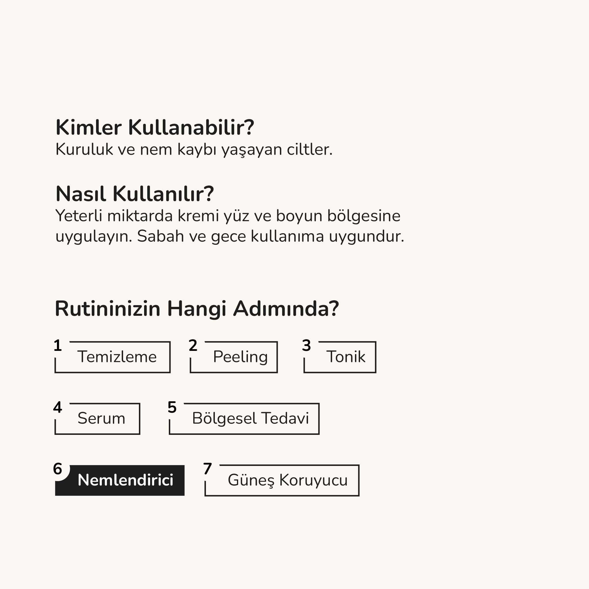 Nemlendirici Konfor Kremi